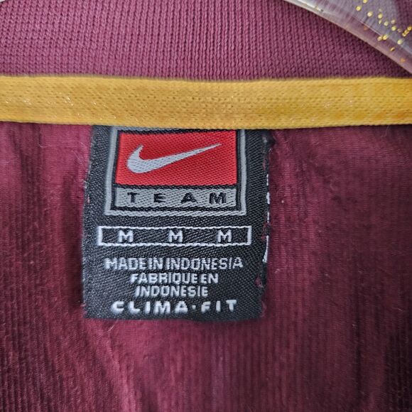 2000s VTG Nike Univ of MN Clima Fit Half Zip Pullover Jacket Size Medium - Picture 3 of 11